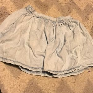 American eagle denim skirt